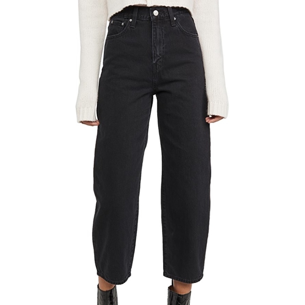 BNWT Levi’s Premium Balloon Leg Jeans 31 Black